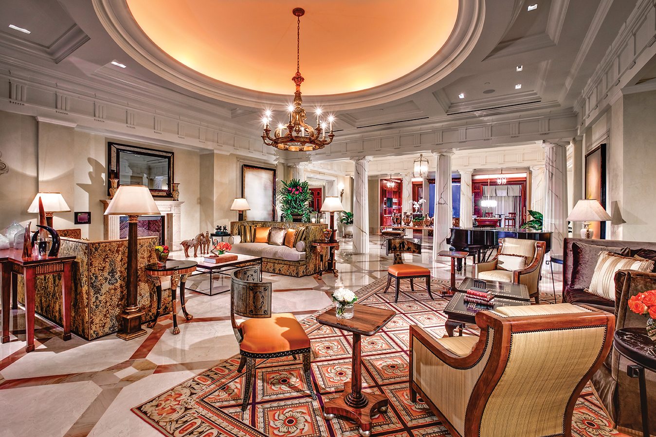 Octavius Villa great room, Caesars Palace