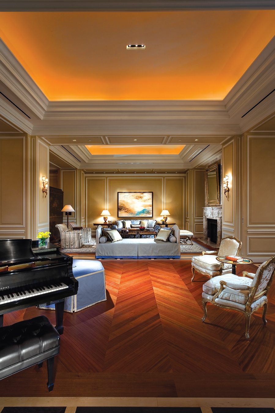 Octavius Villa living room, Caesars Palace