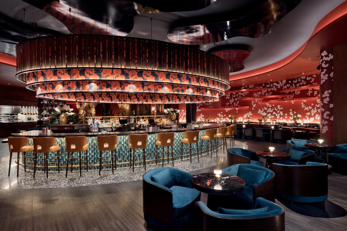 Komodo restaurant, Fontainebleau Las Vegas
